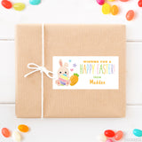 Cute Baby Bunny Easter Labels