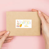 Cute Baby Bunny Easter Labels