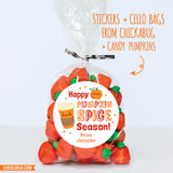 "Happy Pumpkin Spice Season" Fall Stickers
