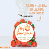 "Hey Pumpkin" Fall Stickers