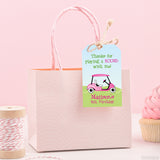 Pink Golf Party Favor Tags (EDITABLE INSTANT DOWNLOAD)