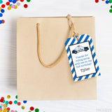 Police Party Favor Tags (EDITABLE INSTANT DOWNLOAD)