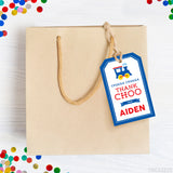 Train Party Favor Tags (EDITABLE INSTANT DOWNLOAD)