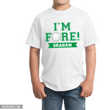 Golf "I'm Fore" Iron-On