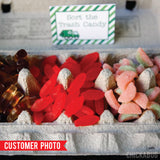 Garbage Truck Party Table Tent Cards (EDITABLE INSTANT DOWNLOAD)