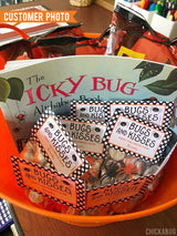 Bugs and Kisses Paper Tags and Bags