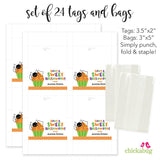 Sweet Cupcake Halloween Paper Tags and Bags