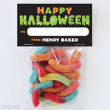 Spooky Eyeballs "Happy Halloween" Paper Tags and Bags