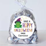Frog "Hoppy Halloween" Stickers