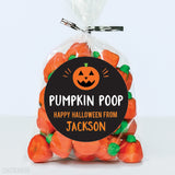 "Pumpkin Poop" Halloween Stickers