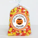 Treat Pail Halloween Stickers