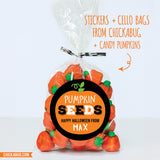 "Pumpkin Seeds" Halloween Stickers