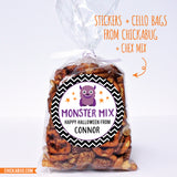 "Monster Mix" Halloween Stickers