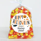 "Happy Halloween" Banner Halloween Stickers