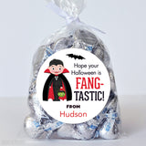 Dracula "Fang-tastic" Halloween Stickers