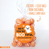 "You're BOOtiful" Halloween Stickers
