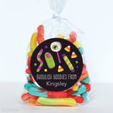 "Ghoulish Goodies" Halloween Stickers