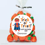 SuperKid Halloween Stickers - Brown Hair