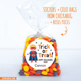 SuperKid Halloween Stickers - Blonde Hair