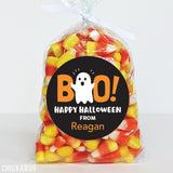 "BOO!" Halloween Ghost Stickers