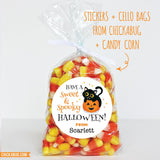 Sweet Halloween Cat Stickers
