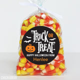 Spooky Trick or Treat Halloween Stickers