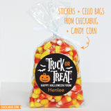 Spooky Trick or Treat Halloween Stickers