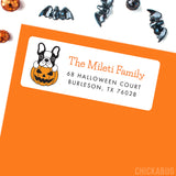 Halloween Dog Address Labels