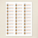 Halloween Dog Address Labels