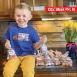 Race Car Valentine's Day Stickers