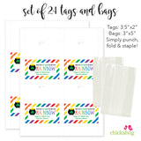 Pot of Gold St. Patrick's Day Paper Tags and Bags