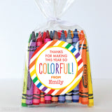 Colorful Last Day of School Stickers