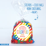 Colorful Last Day of School Stickers