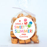 "Sweet Summer" Last Day of School Stickers