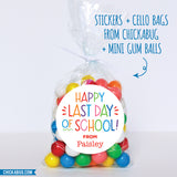 Happy Last Day of School Stickers