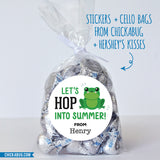 Frog Last Day of School Stickers