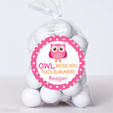 Owl Last Day of School Stickers