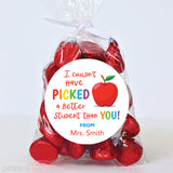 "Couldn't Have Picked a Better Student" Last Day of School Stickers