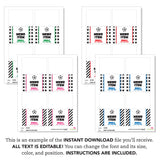 Soccer Party Table Tent Cards (EDITABLE INSTANT DOWNLOAD)
