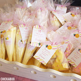 Pink Lemonade Party Favor Tags (EDITABLE INSTANT DOWNLOAD)
