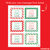 Editable Notes from Santa (INSTANT DOWNLOAD)