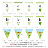 Golf Party Banner (INSTANT DOWNLOAD)