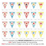 Carnival Party Banner (INSTANT DOWNLOAD)