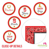 Country Western Party Photo Banner Kit (INSTANT DOWNLOAD)