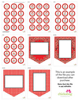 Country Western Party Photo Banner Kit (INSTANT DOWNLOAD)