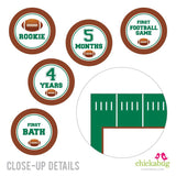 Football Party Photo Banner Kit (INSTANT DOWNLOAD)