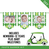 Golf Party Photo Banner Kit (INSTANT DOWNLOAD)