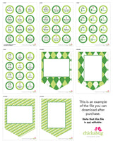 Golf Party Photo Banner Kit (INSTANT DOWNLOAD)