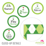 Golf Party Photo Banner Kit (INSTANT DOWNLOAD)