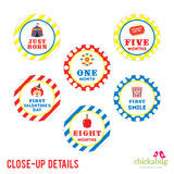 Carnival Party Photo Banner Kit (INSTANT DOWNLOAD)